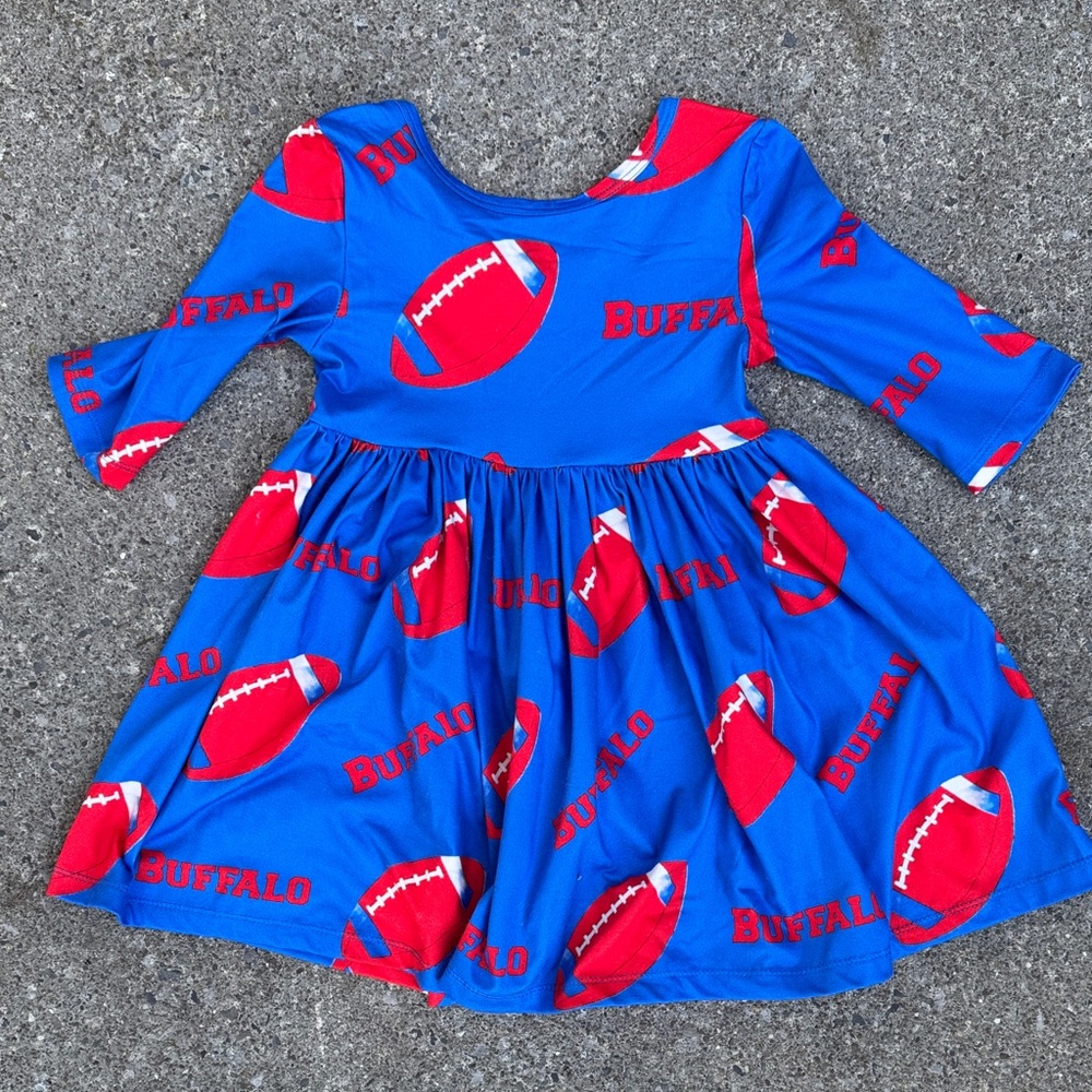 Mila & Rose Buffalo Bills Toddler Dress
